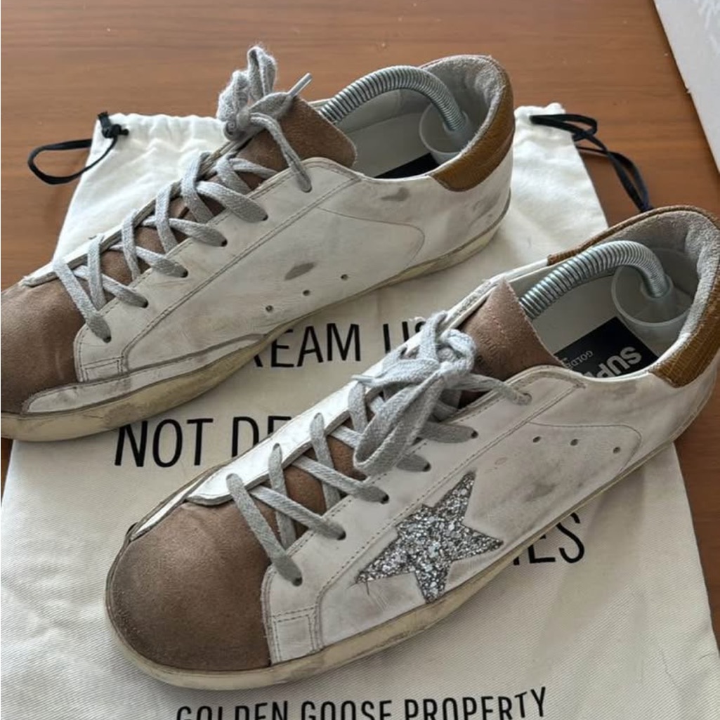 Golden Goose Super-Star Classic Sneakers (Eu41 Us10) With Box